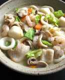 Pork & Seafood ‘Champon’ Udon Soup