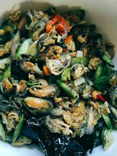 Foto resep Kerang Oseng Pete