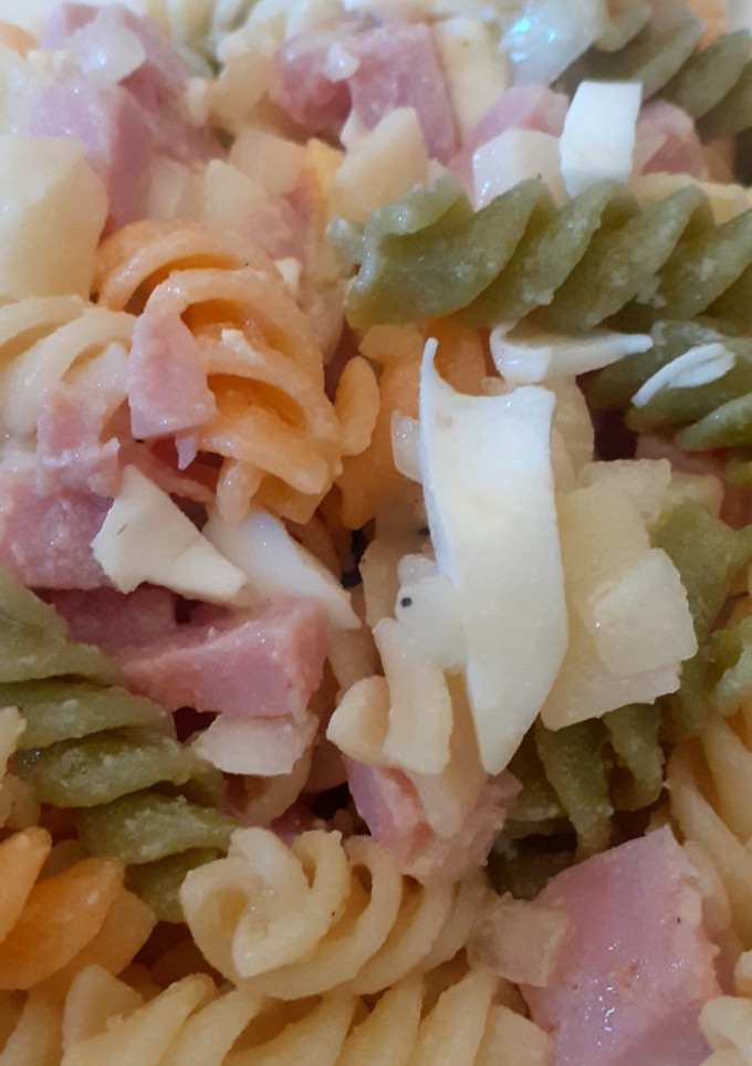 Una foto de Ensalada de pasta fresquita