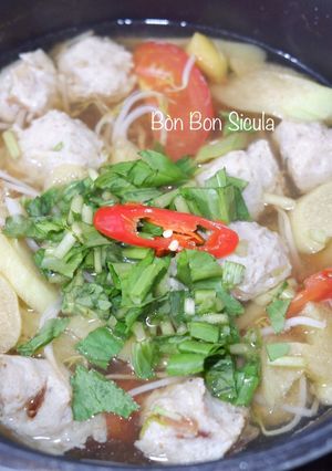 Hình của món Canh Chua Cá Thác Lác.