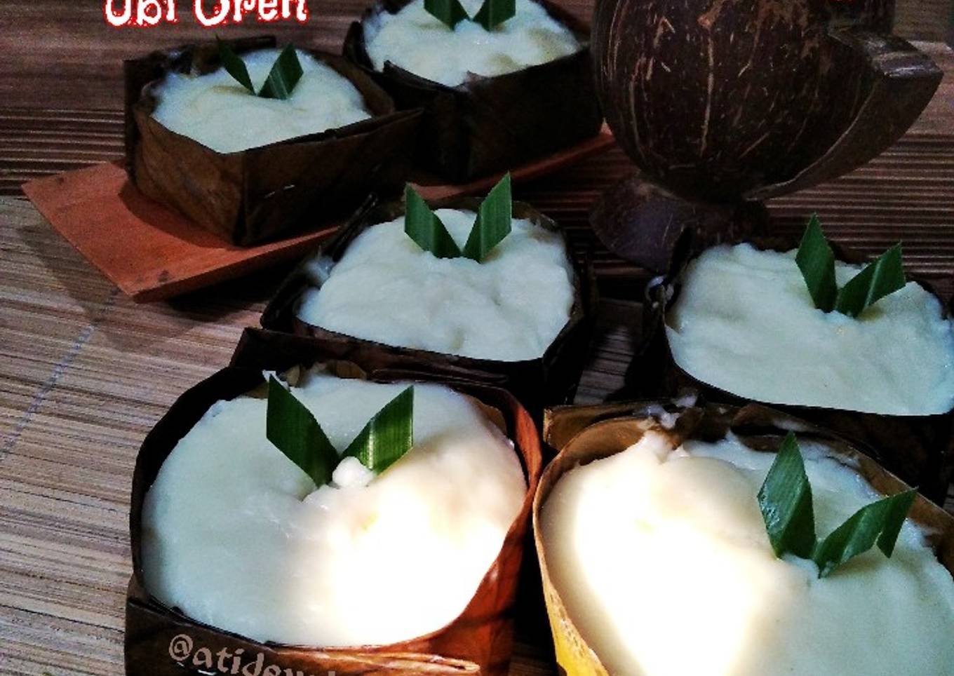 *Kue Lumpur Surga Ubi Oren*