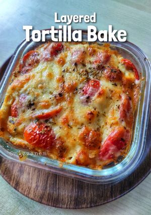 Gambar Layered Tortilla Bake