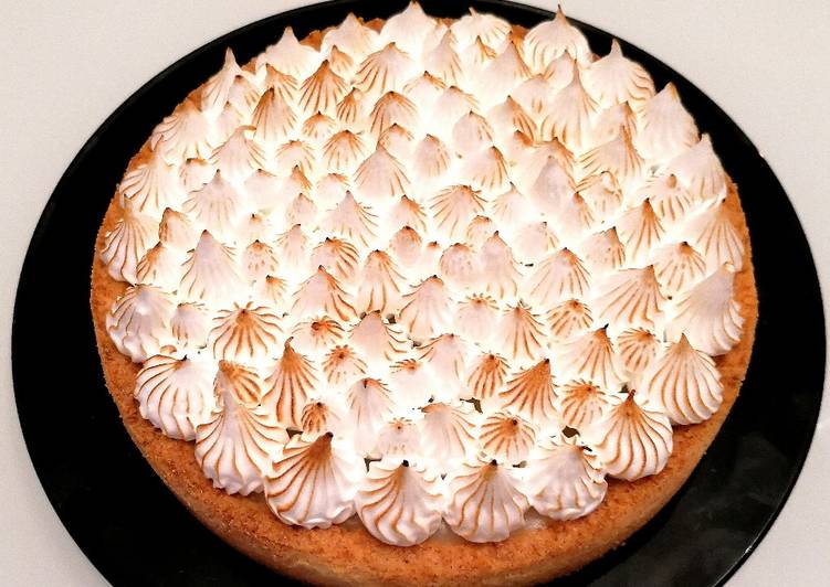 Lemon meringue pie al cocco