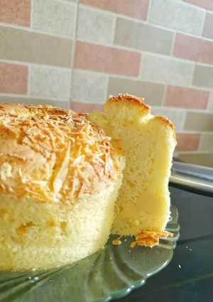 Foto resep Triple cheese chiffon gluten free