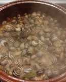 Caracoles a la mallorquina "a mi manera"