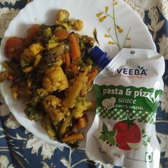 A picture of Mixed veg n paneer shahi.