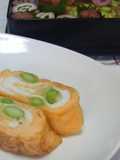 For Bento Boxes: Edamame and Cheese Tamagoyaki (Japanese Rolled Omelet)