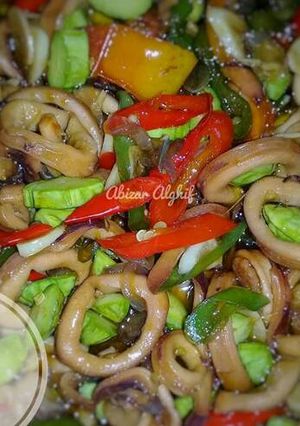 Foto resep Cumi Asin Pete