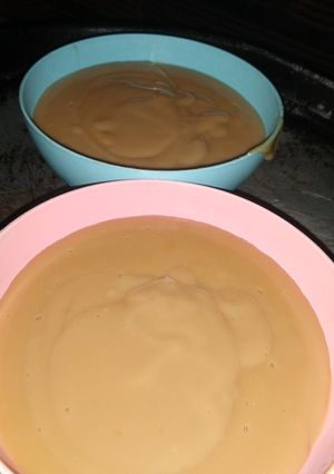 Una foto de Postre de dulce de leche casero tipo serenito