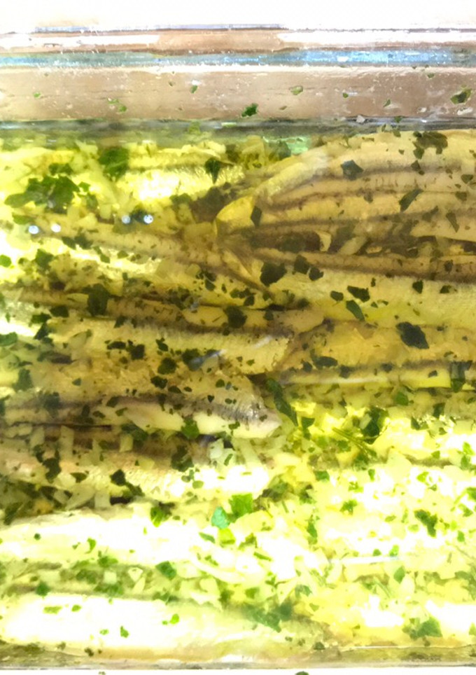 Una foto de Boquerones en vinagre
