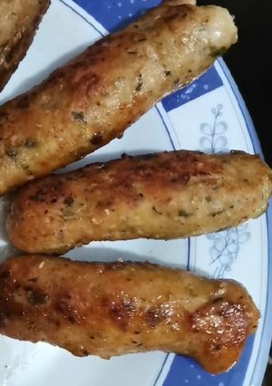 A picture of Reshmi kabab.