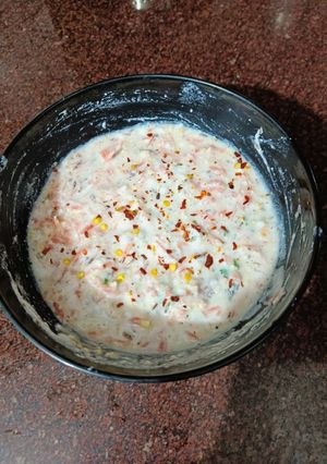 A picture of Carrot Rajgira Raita.