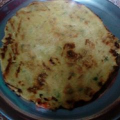 Besan ka cheela A picture of Besan ka cheela.