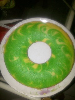 Foto resep Cake Zebra Pandan