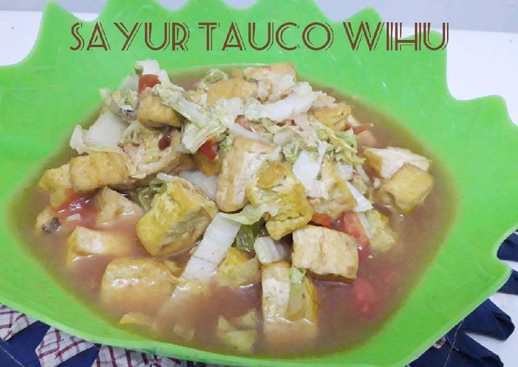 Sayur tauco wihu