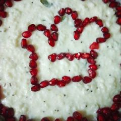 A picture of Curd rice.