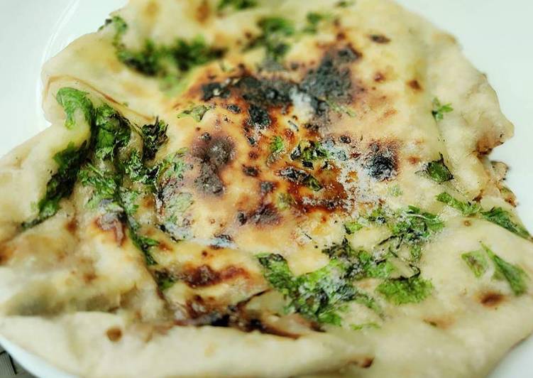 Stuffed aloo kulcha