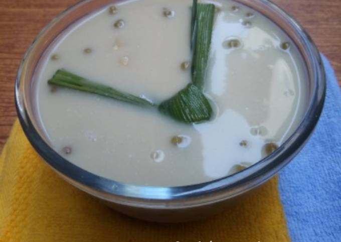 Bagaimana Membuat Kolak kacang hijau yang Sempurna