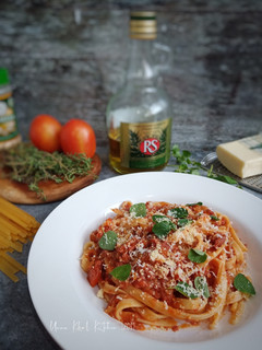 Foto resep Fettucini Bolognese