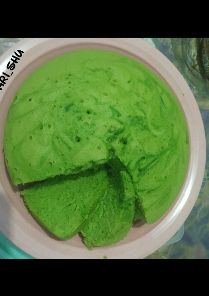 Foto resep Bolu pandan kukus simpel