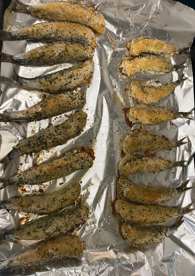 Una foto de Boquerones al horno - no fritos