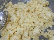A picture of kid's scrambled eggs
