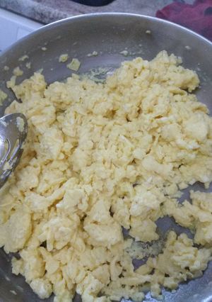 A picture of Kid Approved Scrambled Eggs.