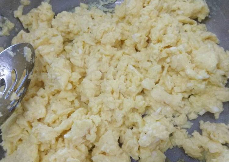 Recipe of Quick Kid Approved Scrambled Eggs