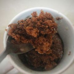A picture of Microwave-Chocolate mug cake.