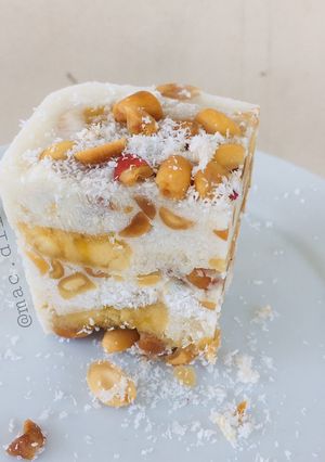 Hình của món Kem Chuối Yến Mạch.