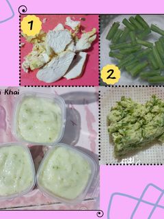 Foto resep MPASI 6-8 Bulan Menu Lengkap - Bubur soto ayam