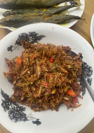 Gambar Sambal Garing Bunga Kantan