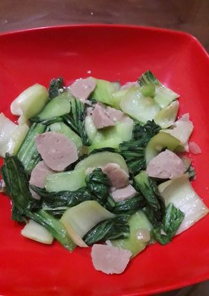 Foto resep Ca pakcoy bakso