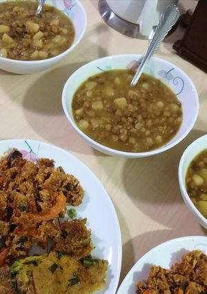 عکسی از دستور عدسی ساده و خوشمزه