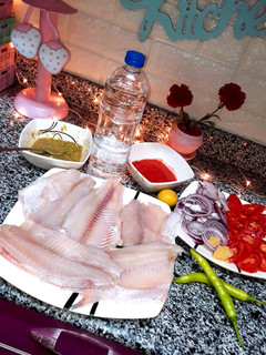 صورة لوصفة صينية السمك المخلي في الفرن😍🐟