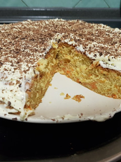 Una foto de Tarta de zanahoria