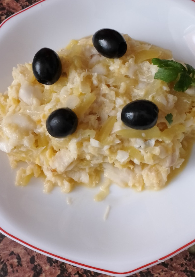 Una foto de Bacalhau à Brás
