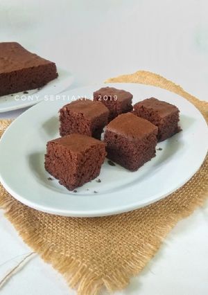 Foto resep Brownies kukus putih telur #bandungrecook2_diahayu_ap