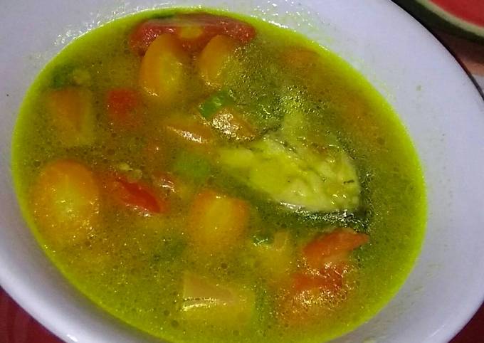 Resep Sup Ikan Mas Kuah Kuning Anti Gagal