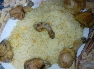 صورة لوصفة ارز في الكوكوت