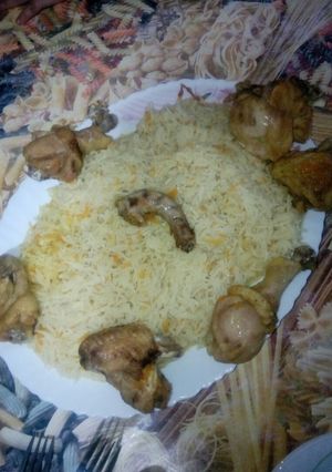 صورة لوصفة ارز في الكوكوت