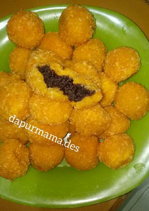 Foto resep Bola Ubi Isi Coklat