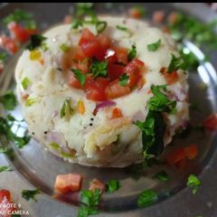 A picture of Rava Upma.