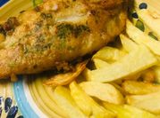 Una foto de pangasius frito receta