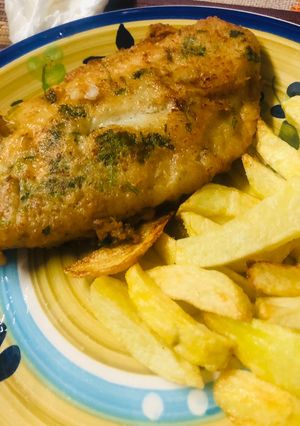 Una foto de Pescado Blanquillo Frito