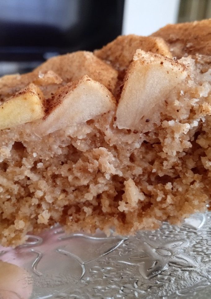 Una foto de Torta integral de manzana