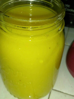 Una foto de Mango con piña