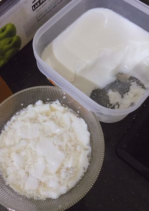 Hình của món Tào phớ homemade.