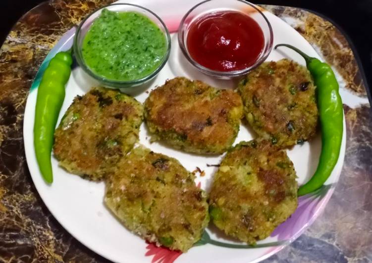 Simple Way to Make Favorite Sprouted moong cutlets