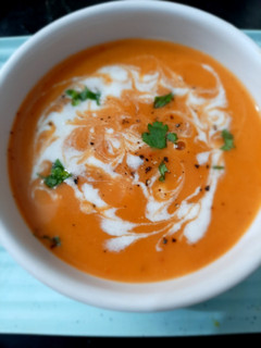 A picture of Ginger Carrot Soup.